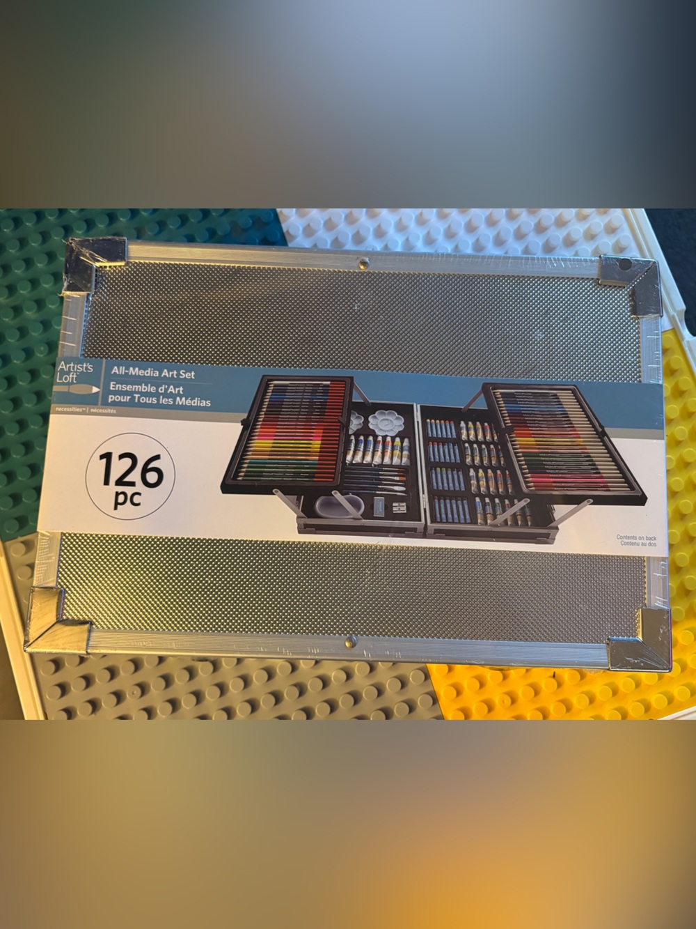 126-Piece All-Media Art Set – Silver Carrying Case